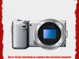 Sony NEX-5N 16.1 MP Compact Interchangeable Lens Camera with Touchscreen - Body Only (Silver)