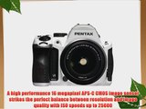 Pentax K-30 lens kit white w DA 18-55WR Weather-Sealed 16 MP CMOS Digital SLR with DA 18-55mm