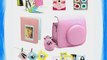 Fujifilm Instax Mini 8 Instant Camera Accessory Bundles Set (Included: Pink Mini 8 Vintage