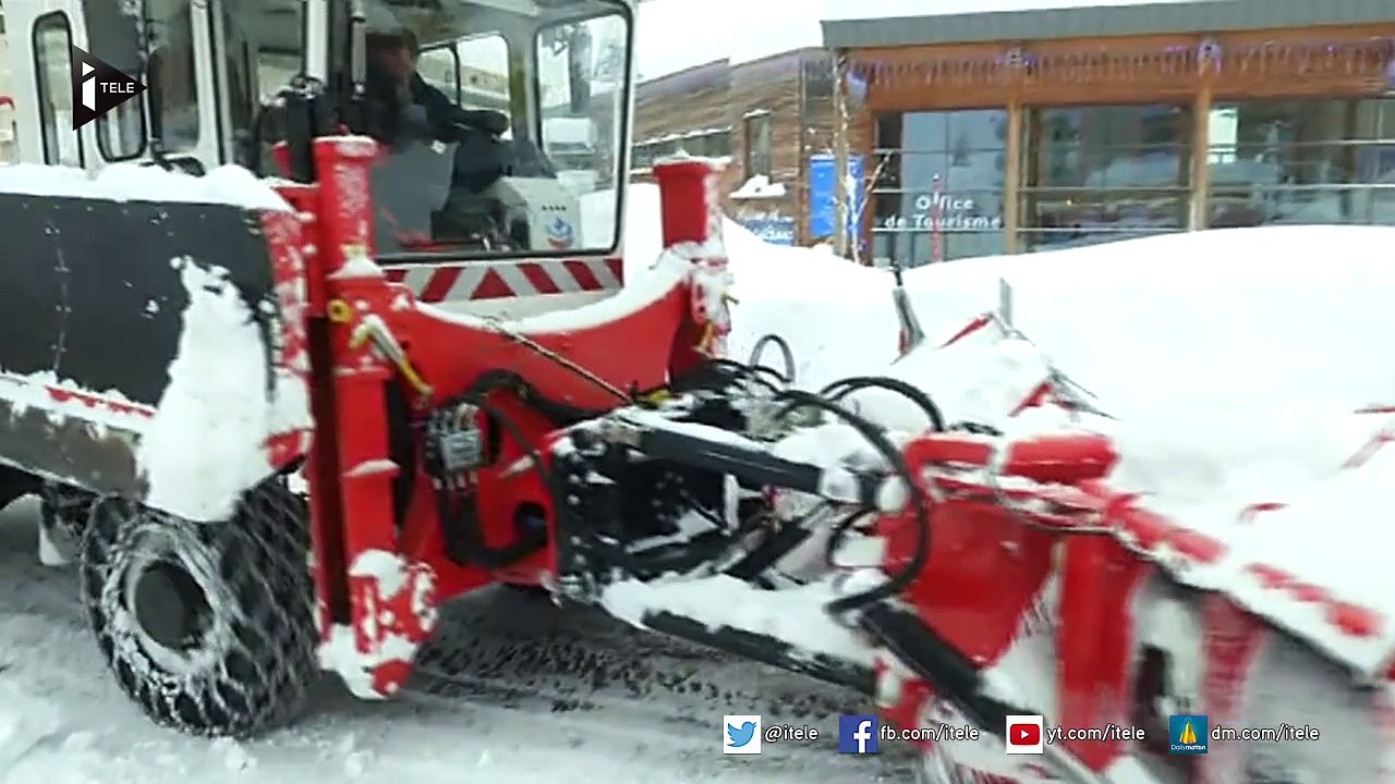 A Gourette, les skieurs sont coupés du monde