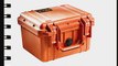 Pelican 1300 Case with Foam for Camera - Orange
