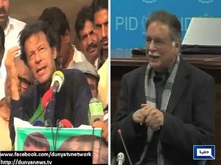 Dunya News - Pervaiz Rasheed starts targeting Imran Khan again