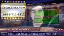 New York Knicks vs. LA Lakers Free Pick Prediction NBA Pro Basketball Odds Preview 2-1-2015