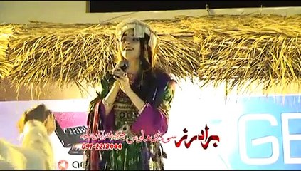 Gul Panra 2015 Pashto Stage show Performance on Song Khkoliya Zra Di Rana Ori Dy