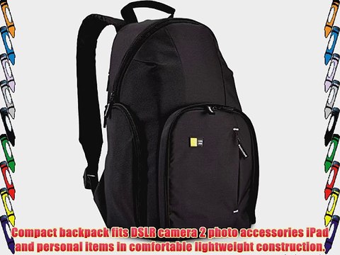 Case Logic TBC-411 DSLR Compact Backpack (Black)