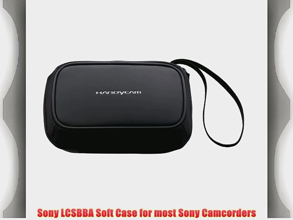Sony LCSBBA Soft Case for most Sony Camcorders