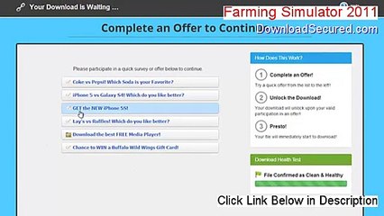 Farming Simulator 2011 Download Free (Instant Download)