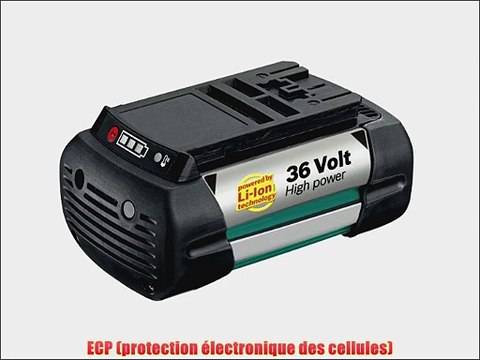Bosch Batterie High-Power 36 V/26 Ah Lithium-Ion pour outils de jardin F016800301