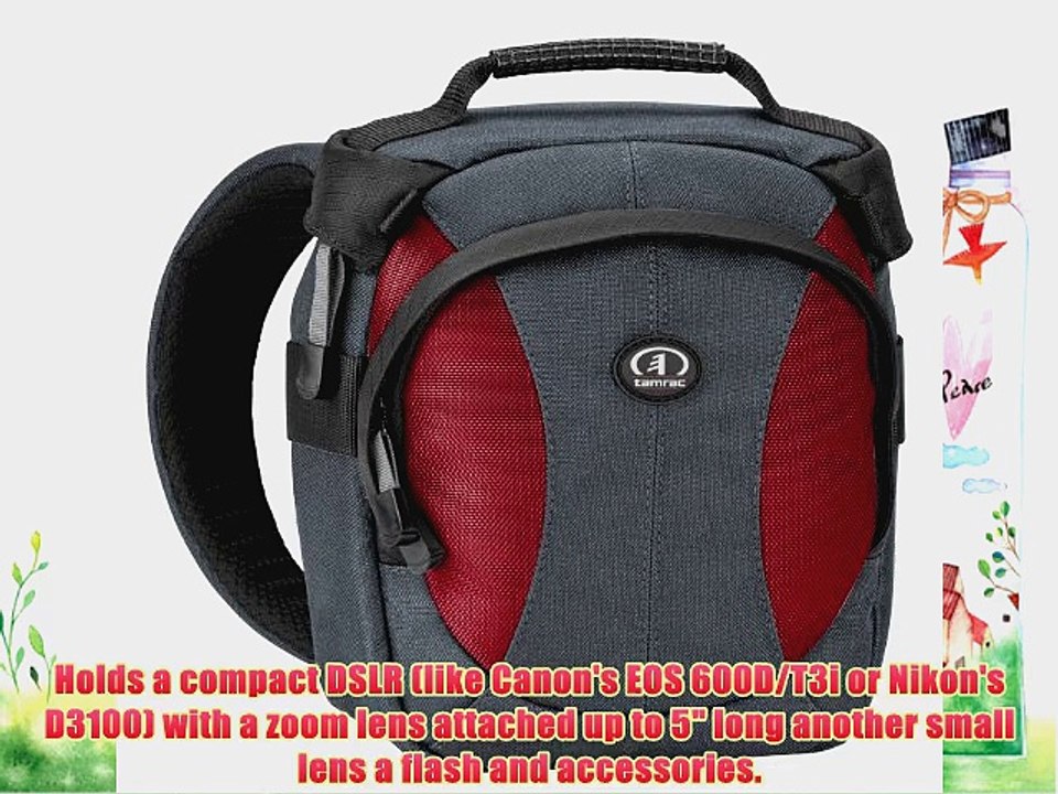 Tamrac Velocity 6z Compact Sling Pack - Gray/Burgundy