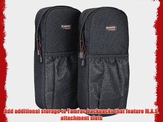 Tamrac SPX-757 - Medium Backpack Side Pockets Set of 2 Black