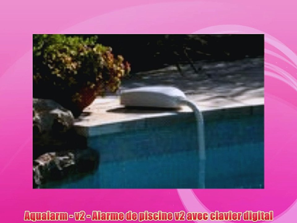 Aqualarm - v2 - Alarme de piscine v2 avec clavier digital