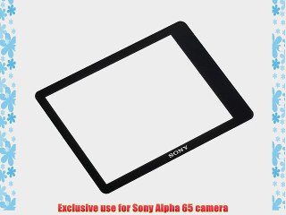 Sony Semi-hard LCD Protective Sheet for Alpha 65 | PCK-LM2AM
