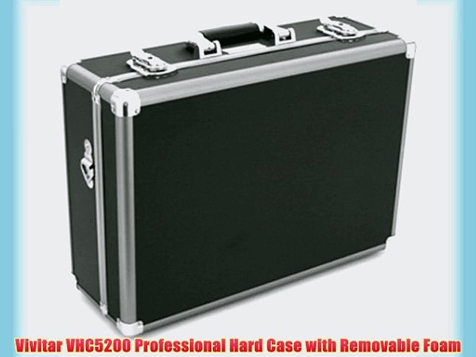 Vivitar VHC5200 Professional Hard Case with Removable Foam