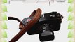 Level-Adjustable Handmade Genuine Leather Camera Shoulder Neck Strap Canon Olympus Samsung