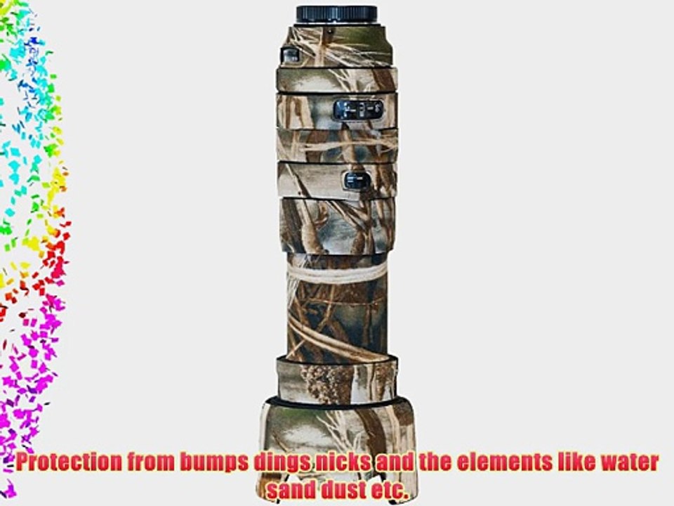 LensCoat LCS50500OSM4 Sigma 50-500 OS Lens Cover (Realtree Max4 HD)