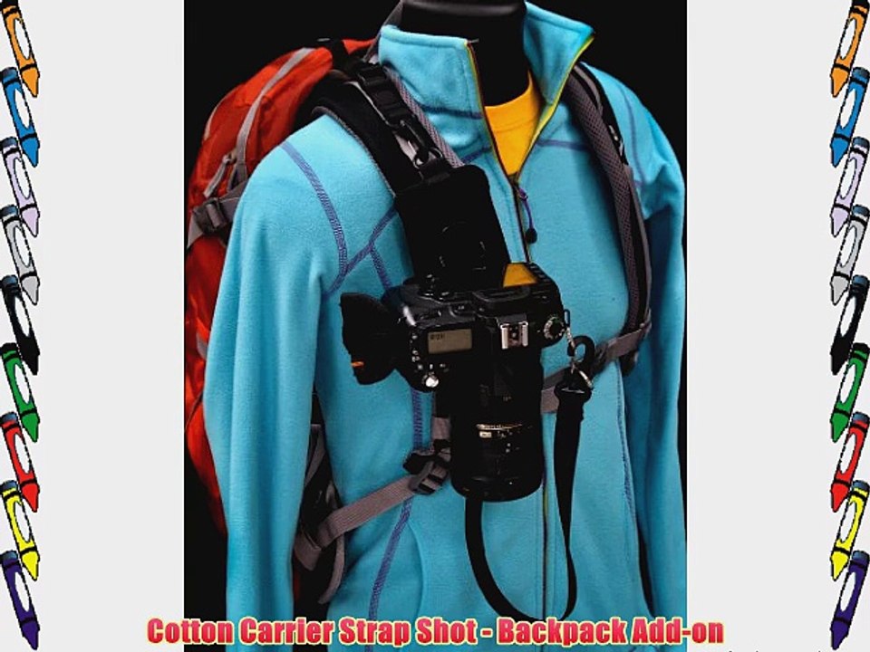 Cotton Carrier Strap Shot - Backpack Add-on