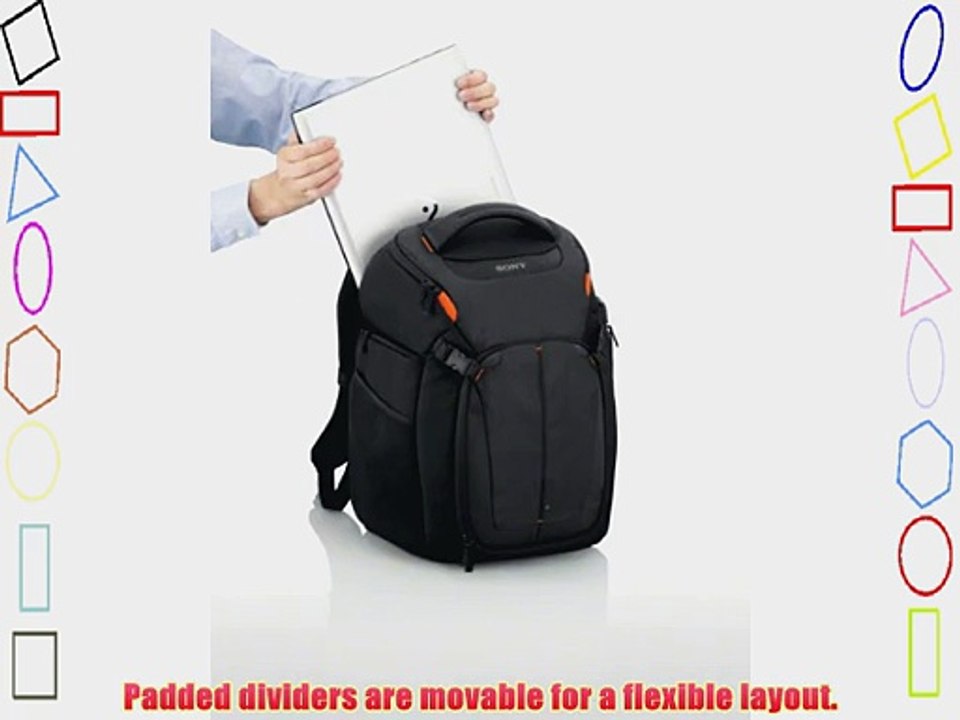 Sony LCSBP3  DSLR System Backpack with Laptop Storage  (Black)
