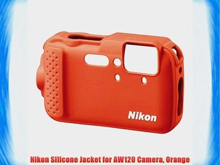 Nikon Silicone Jacket for AW120 Camera Orange