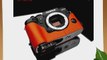Gariz Genuine Leather XS-CHXT1OR Camera Metal Half Case for Fuji Fujifilm X-T1 XT1 Orange