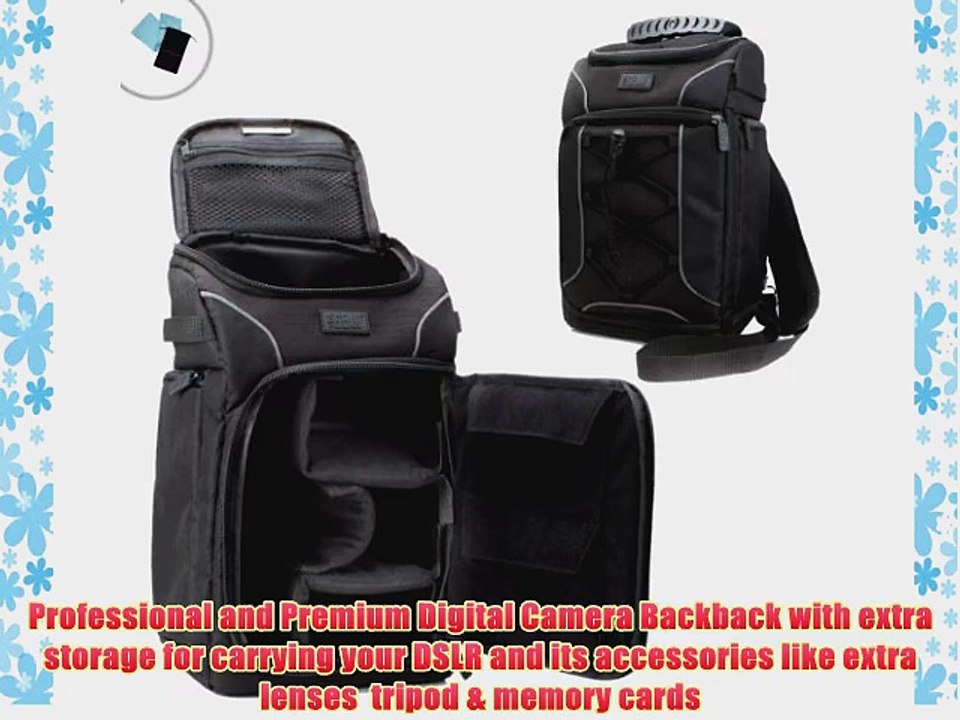 Portable Digital SLR Camera Backpack