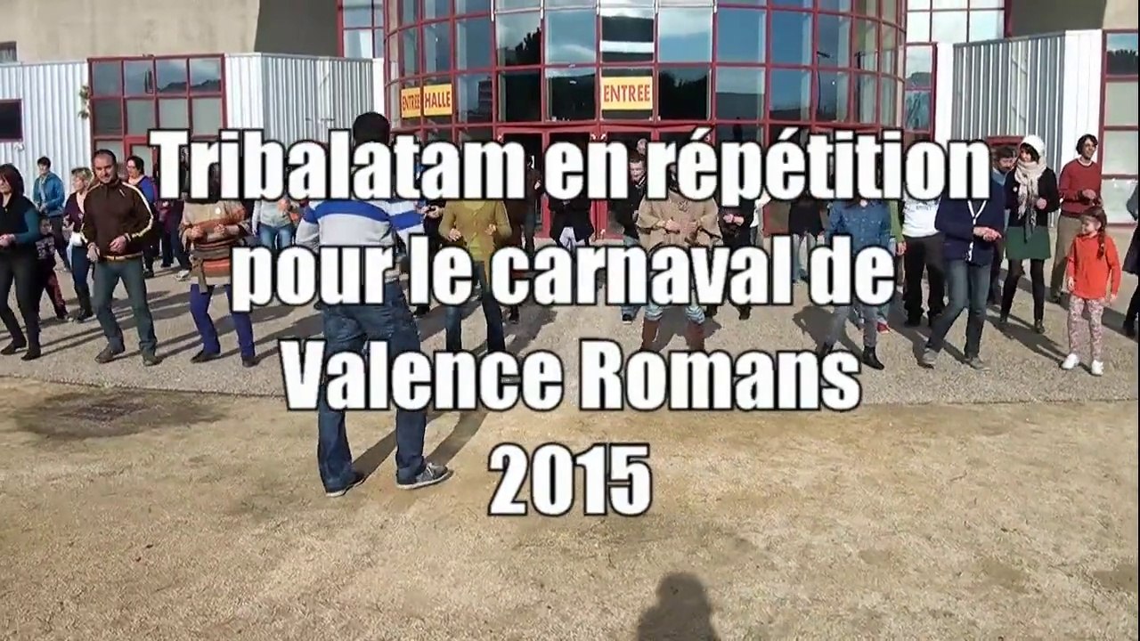 Tribalatam répétition du carnaval 2015 à Valence