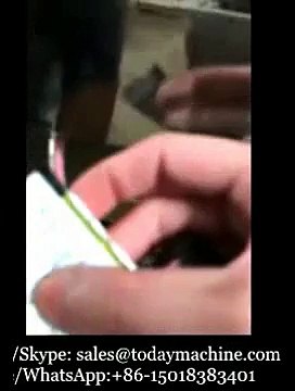 Appareil d'emballage de poudre, assaisonnement dispositif d'emballage de sac de poudre, Bean ou enfants Triangle Food Packaging Bag~1