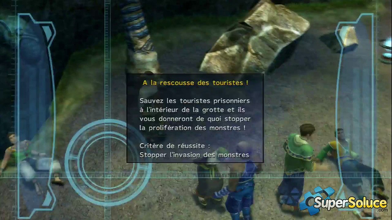 Final Fantasy X-2 HD Remaster : Emplacement des quinze touristes de la mission annexe \"A la Rescousse des Touristes !\"