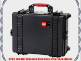 HPRC 2600WF Wheeled Hard Case with Foam (Black)