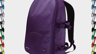 Filemate 3FMCG220PU2-R ECO?Deluxe SLR Camera?Backpack (Purple)