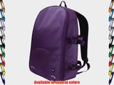 Filemate 3FMCG220PU2-R ECO?Deluxe SLR Camera?Backpack (Purple)