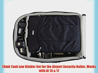 Think Tank Low Divider Set for the Airport Security Roller Works with AI 15