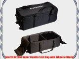 Interfit INT437 Super Coolite 5 kit Bag with Wheels (Black)