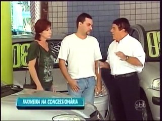 pegadinha - silvio santos - faxineira Mostra demais 2015