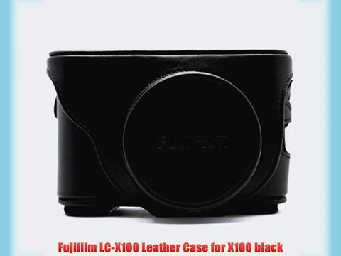 Fujifilm LC-X100 Leather Case for X100 black