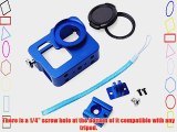 XCSOURCE HQ Metal Protective Case Housing Tripod Mount UV filter for Gopro Hero 3 3  OS74