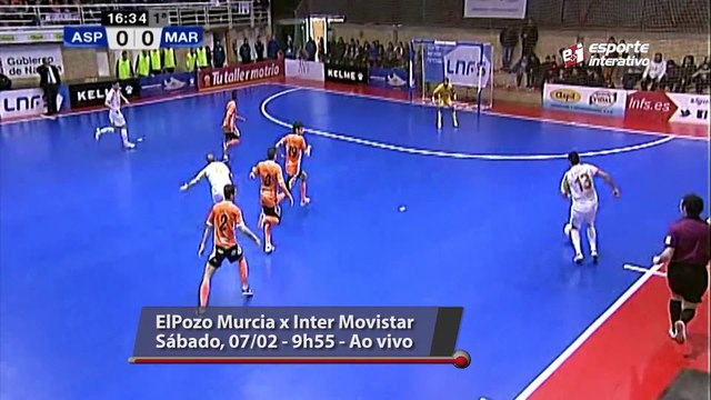 Martel lembra Zidane em golaço pela Liga de Futsal Espanhola
