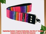 Capturing Couture Tropical Collection Sun Kiss 2 Fashion Camera Strap for DSLR/SLR Cameras