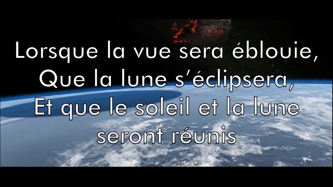 Sourate 75 : AL-QIYAMAH  (LA RESURRECTION)