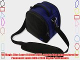 VG Magic Blue Laurel DSLR Camera Carrying Bag with Removable Shoulder Strap for Panasonic Lumix