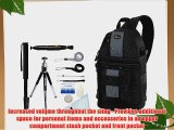 Lowepro SlingShot 202 AW   Accessory Kit for Nikon D3/D3S/D3X/D40/D50/D60/D70S/D80/D90/D700/D300/D300S/D7000/D90/D5100/D5000/D3100/D3000/FM10/F100