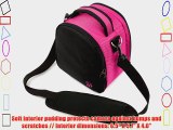 Protective Laurel Handbag Camera Bag with Padded Compartment and Adjustable Shoulder Strap