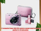 Sony Cyber-shot DSCW120MDG/P 7.2 MP Digital Camera with 4x Optical Zoom with Super Steady Shot