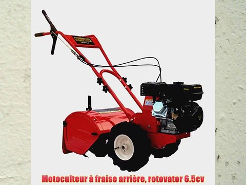 Motoculteur ? fraise arri?re rotovator 6.5cv