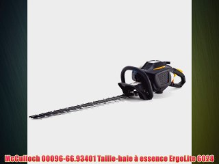 McCulloch 00096-66.93401 Taille-haie ? essence ErgoLite 6028