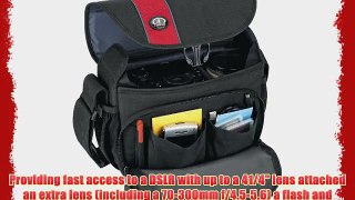 Tamrac 3444 Rally 4 Camera Bag (Black/Red)