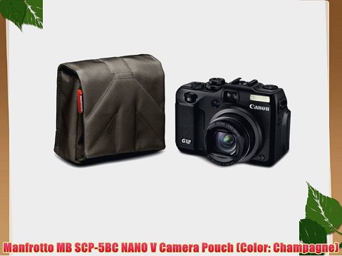Manfrotto MB SCP-5BC NANO V Camera Pouch (Color: Champagne)