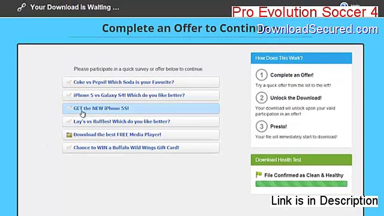 Pro Evolution Soccer 4 (small) Crack - Download Here