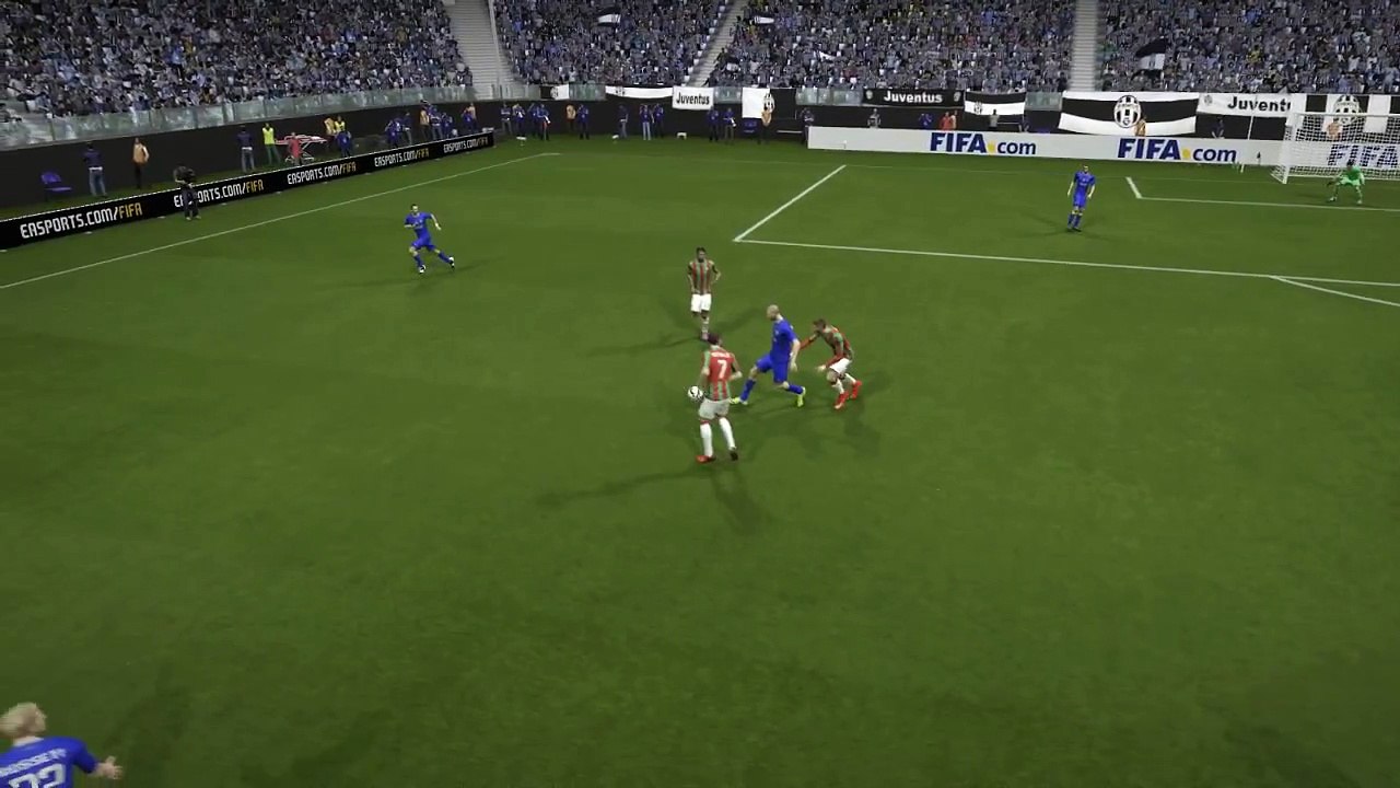 O que aconteceu? Kkkkk! Se liga nesse esbarrão bizarro no Fifa 15!