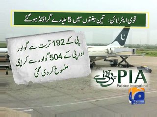 Five PIA aircraft grounded in three weeks.-Geo Reports-01 Feb 2015