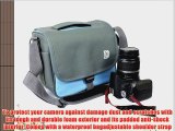 amtonseeshop Blue Camera Case Bag for Nikon Dslr D5200 D5100 D7100 D7000 D3200 D3100 D90 D800